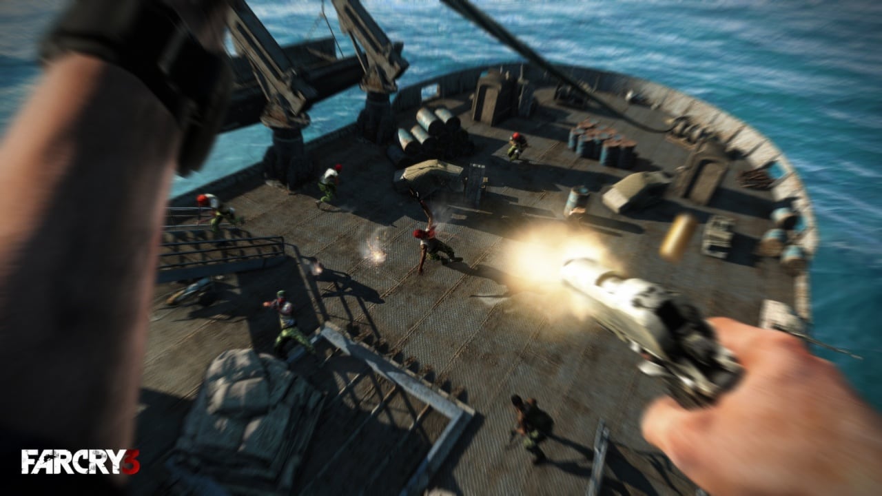 Скриншот Far Cry 3 по сети на пиратке